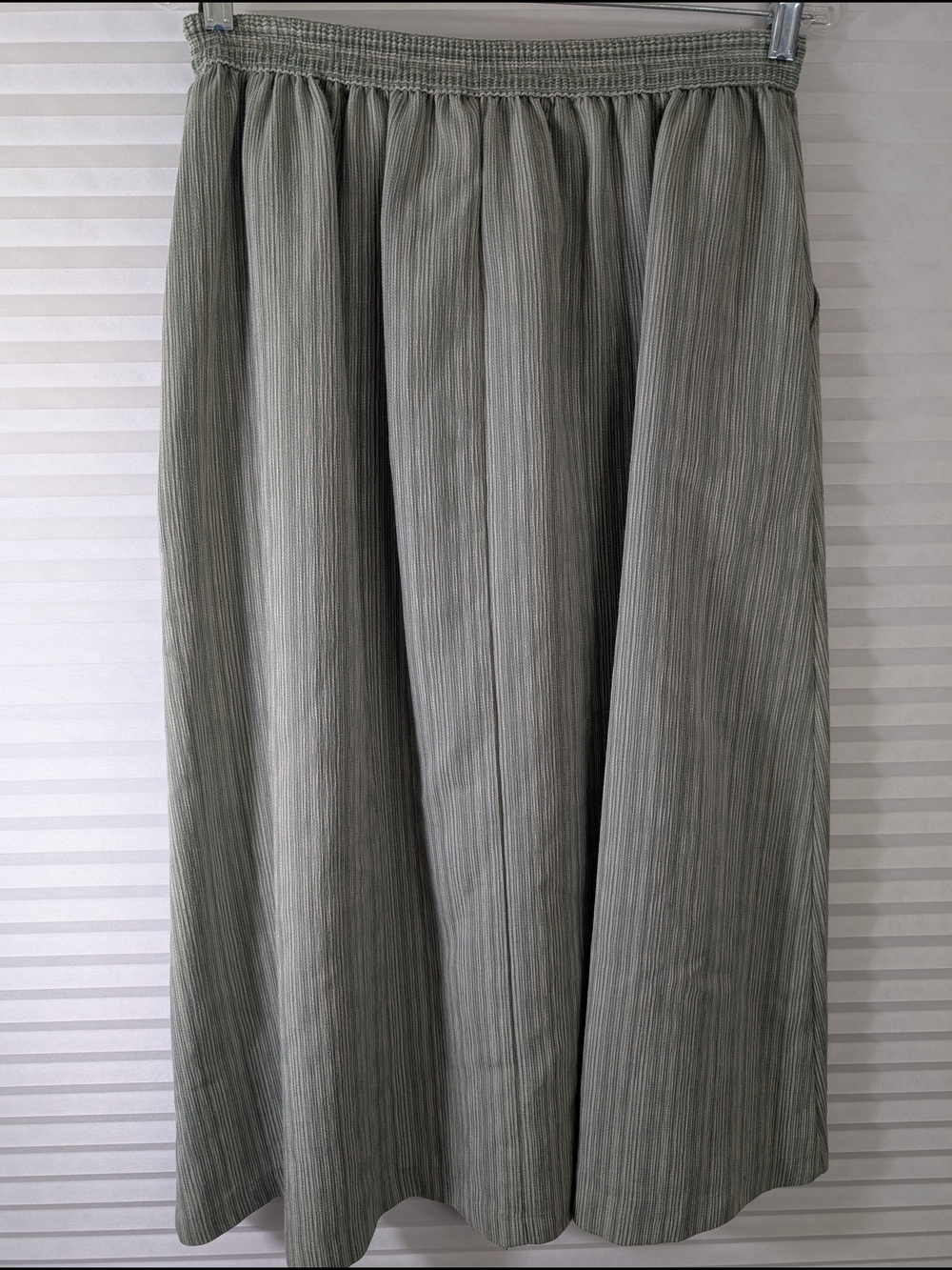  Tradition Vintage Coastal Grandmother Green Skirt Set Size 12/14 - Picture 7 of 10